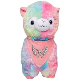 FOCO - Washington Capitals Rainbow Bandana Llama Plush Toy - Multicolor