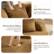 1. Thicken Curved Back to natural Pillows shape, providing soft support when leaning on it.
2. Soft Wide Armrest Provide ample support Relieve waist and back pressure
3. Good High-resilience Resilience foam filling Ensures lasting comfort and support