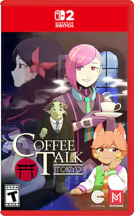 2 NINTENDO SWITCH EEU COFFEE TALK TOKYO TEEN IM T M ESRB CHORUS PM STUDIOS - T (Teen 13+)