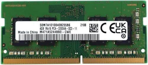 W471A1244CD0-VOS  
SAMSUNG SOM7A1010840B255B6  
2108  
4GB 1Rx16 PC4-3200AA-SCO-11  
- 3200AA - SCO - 11  
Made in China  
M471A5244BB0-CWE  
- CWE UK CE EUK CA 10