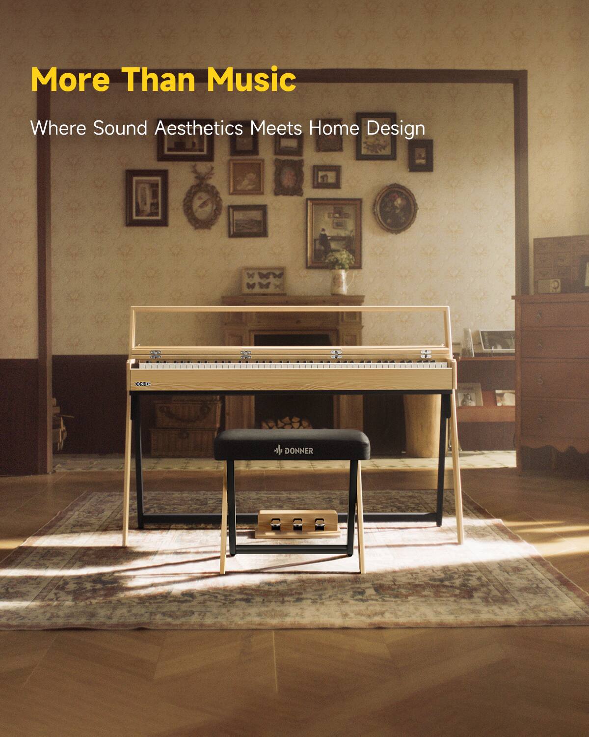 More Than Music
Where Sound Aesthetics Meets Home Design
DONNER