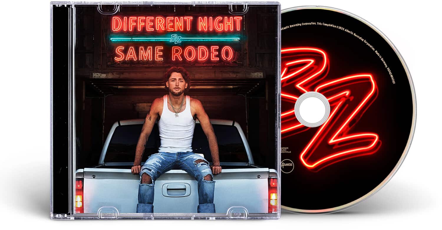 Bailey Zimmerman Different Night Same Rodeo COMPACT DISCS [CD