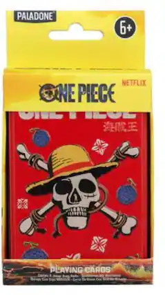 PALADONE
6+
NETFLIX ONE PIECE
PLAYING CARDS Cortes - Copir This
