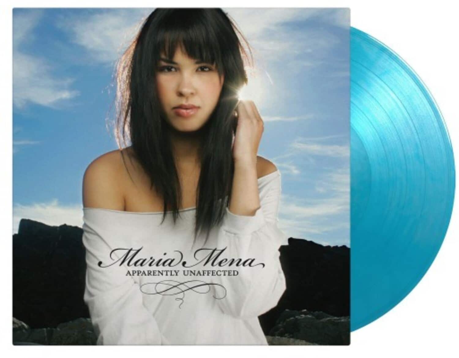 Maria Mena - Apparently Unaffected - Limited Gatefold, 180-Gram Turquoise Marble Colored Vinyl  - VINYL LP