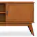 Alt View 9. Simpli Home - Draper SOLID HARDWOOD Mid Century 72 inch TV Stand in Teak Brown For TVs up to 80 inches - Teak Brown.