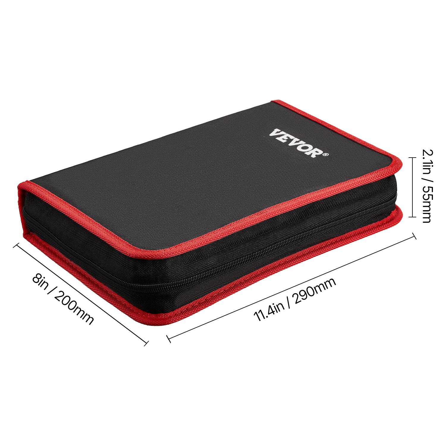 VEVOR

2.1in / 55mm  
8in / 200mm  
11.4in / 290mm