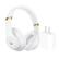Front. Beats - Beats - Studio 3 Wireless Bluetooth Headphones + Power Adapter - White.
