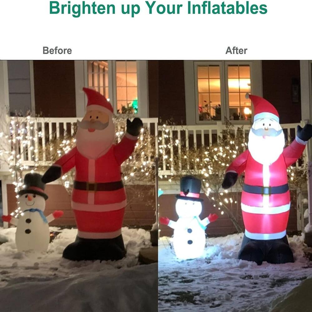 Brighten up Your Inflatables

Before

After