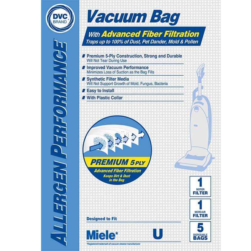 DVC - Miele Miele Vacuum Bag (1 Pack) Part #MIR-1455A