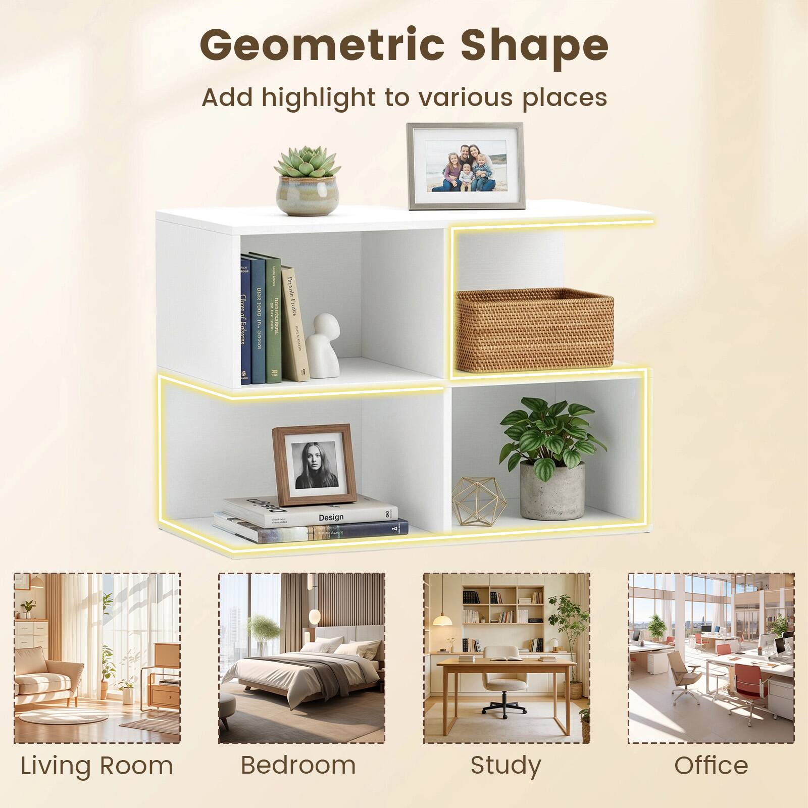 Geometric Shape  
Add highlight to various places  

FE Roluom I MI 1 - I - I - I 1 Design I Living Room Bedroom Study Office