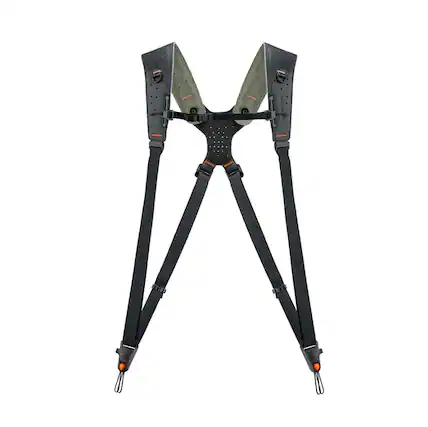 Front. PGYTECH - PGYTECH Camera Strap Master Midnight Black, Dual Camera Shoulder Strap, Quick Release, 90kg Capacity - Midnight Black.