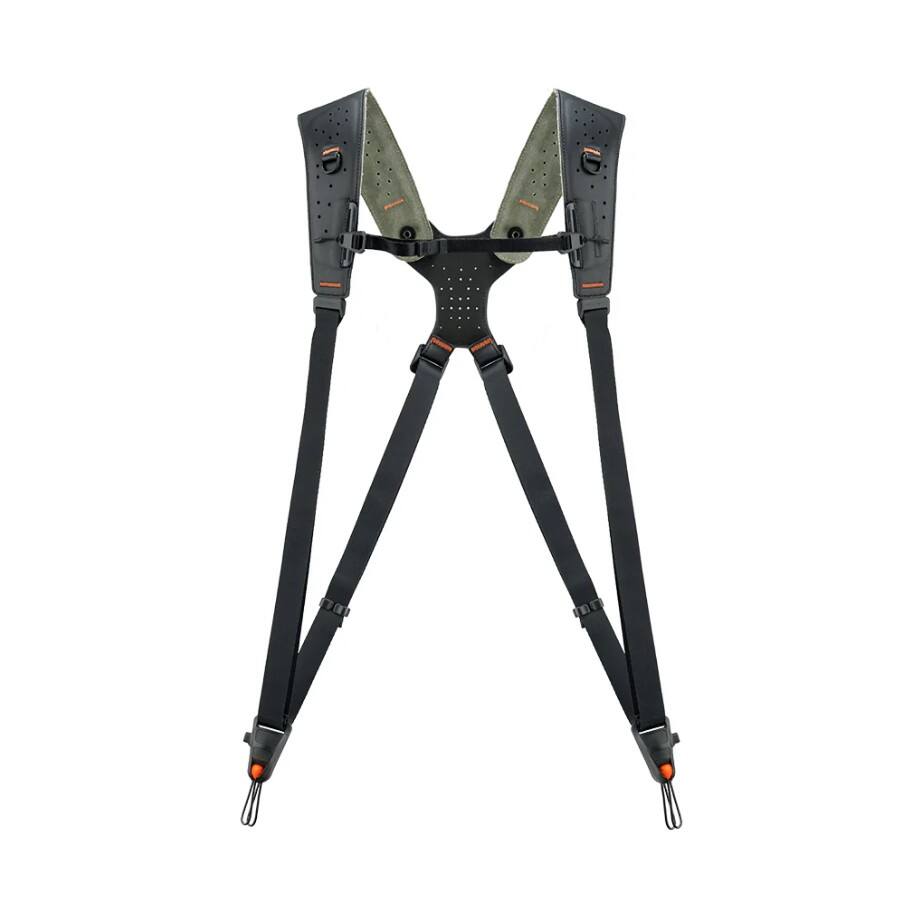 Front. PGYTECH - PGYTECH Camera Strap Master Midnight Black, Dual Camera Shoulder Strap, Quick Release, 90kg Capacity - Midnight Black.