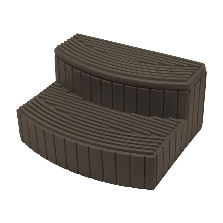 Stackable Steps Outside Good Ideas Stora Step Lightweight Plastic Outdoor & Indoor Storage Step ...