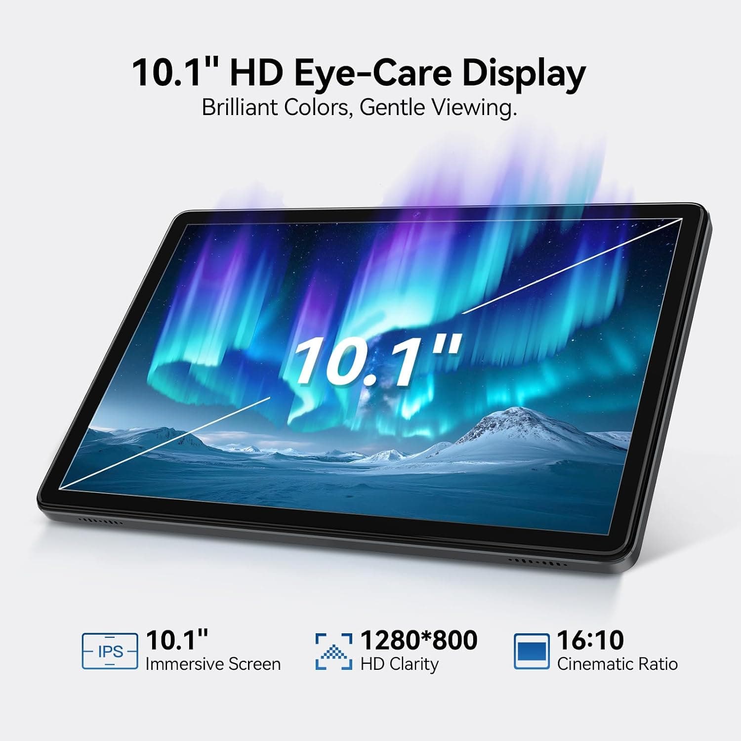 FEONAL Android 16 Tablet 10.1 Inch 2026 Latest Upgraded, Helio G80