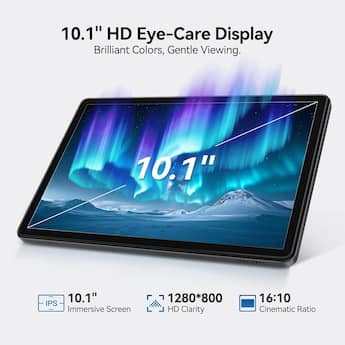 FEONAL Android 16 Tablet 10.1 Inch 2026 Latest Upgraded, Helio G80 FEONAL Android 16 Tablet 10.1 Inch 2026 Latest Upgraded, Helio G80