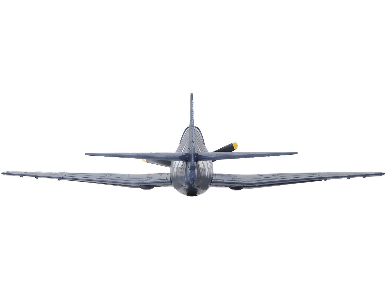 Alt View 3. Oxford Diecast - Grumman Hellcat F6F-5 Fighter Aircraft United States Navy "Oxford Aviation" Series 1/72 Model Airplane by Oxford Diecast.