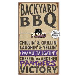 Jardine - Prairie View A&M Panthers 11'' x 20'' Indoor/Outdoor BBQ Sign - Brown