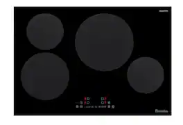 Rangaire - 30" Induction Cooktop 4 Burners RCI301S - Black