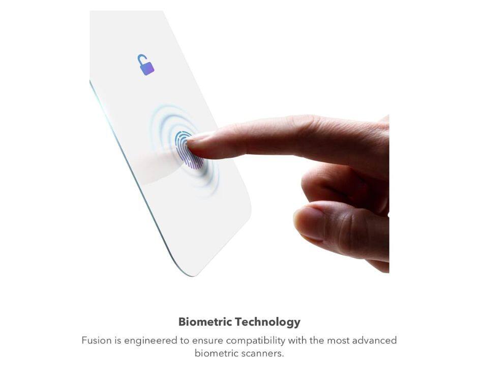 Biometric Technology  
Fusion is engineered to ensure compatibility with the most advanced biometric scanners.