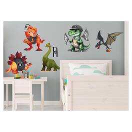 Fan Creations - Las Vegas Raiders Dinosaurs Wall Decal Set - Multicolor