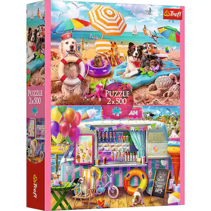 Trefl
PUZZLE 2x500
BEACH FUN
ICE CREAM
Trefl