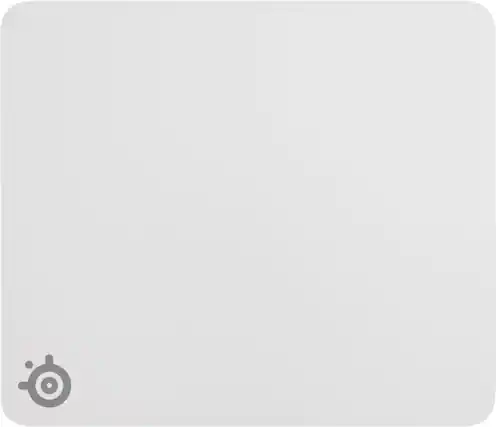 Front. SteelSeries - QcK Heavy Gaming Mouse Pad Large - White.