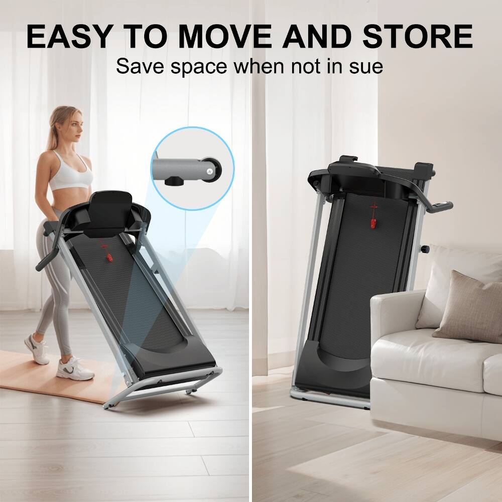 EASY TO MOVE AND STORE  
Save space when not in use