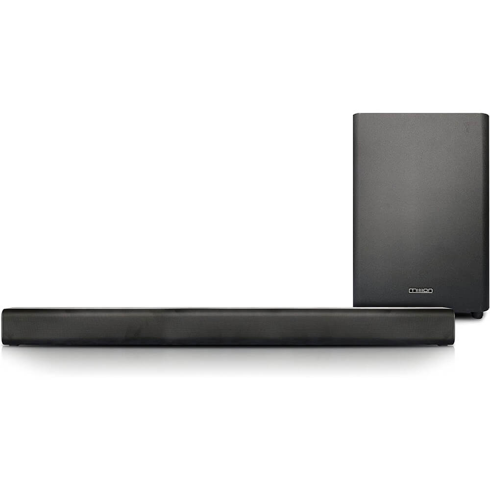 Alt View 1. Mission - Mission MSB21 2.1 Channel Soundbar with Wireless Subwoofer - Black.