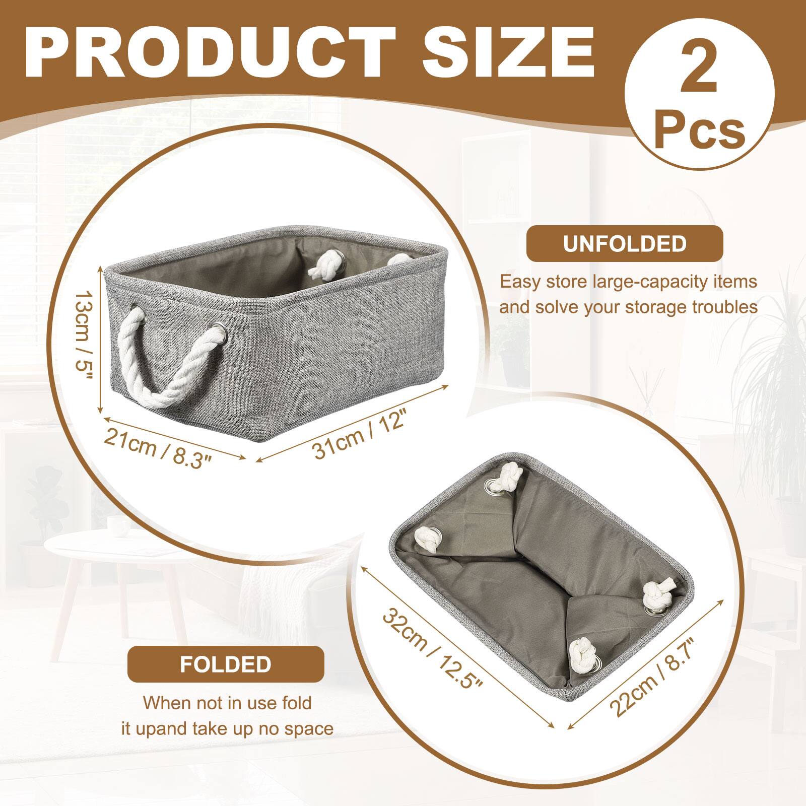 PRODUCT SIZE 2 Pcs

UNFOLDED
13cm / 5"
21 cm / 8.3"
31cm / 12"

FOLDED
32cm / 12.5"
22cm / 8.7"