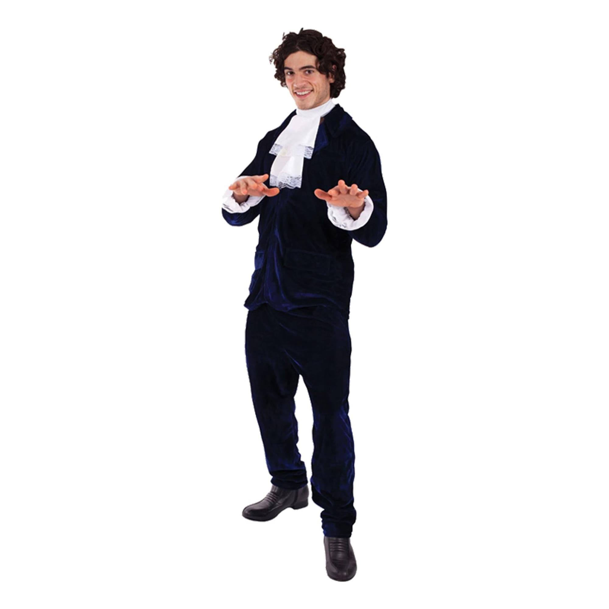 Front. Angels Costumes - 60's Groovy Man/ Austin Powers Adult Costume - X-Large - Blue.