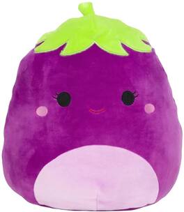 Kellytoy - Squishmallow 8 Inch Plush | Glena the Eggplant - Purple