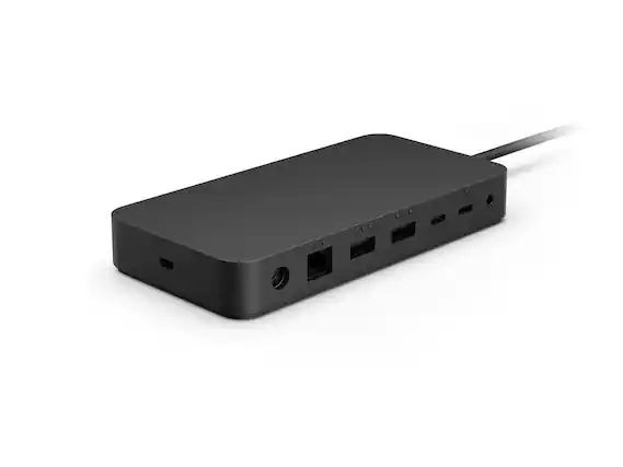 Front. Microsoft - Microsoft SURFACE TB4 Docking Station BLACK.