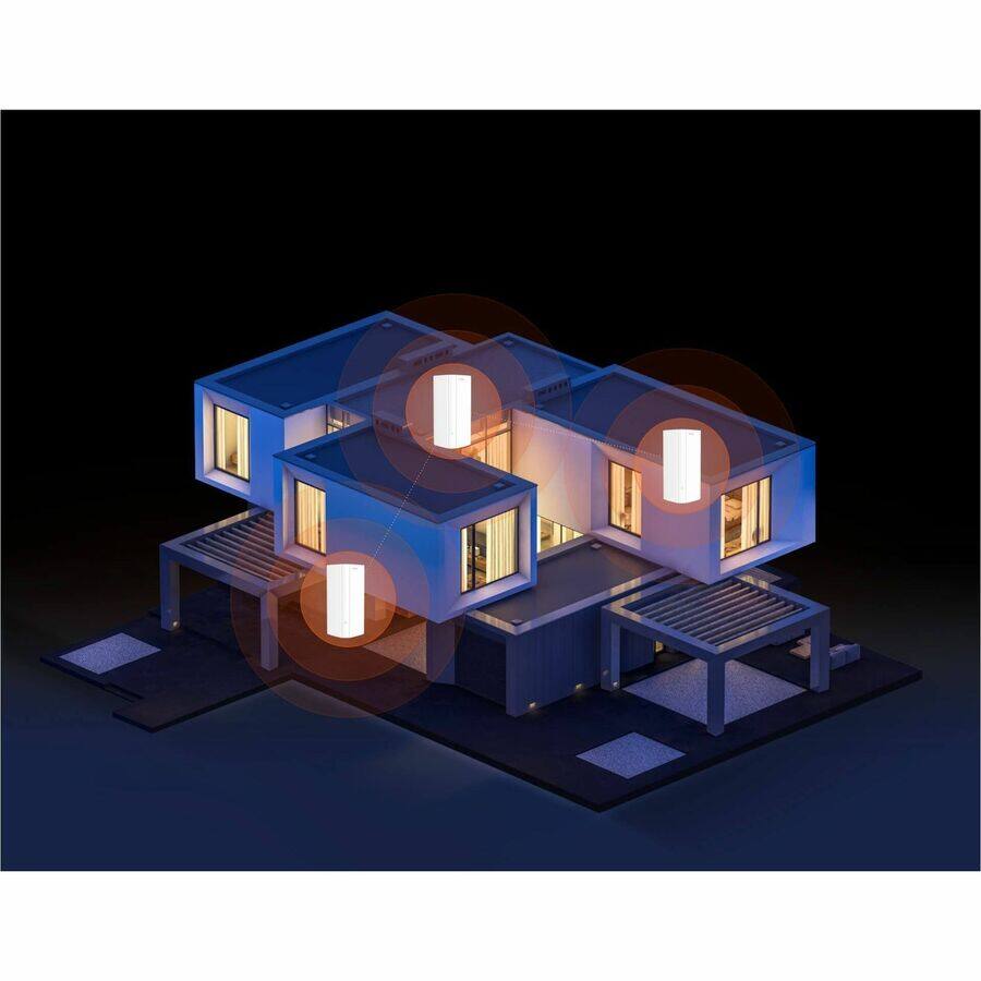 Alt View 3. Tenda - Tenda EX12 Wi-Fi 6 IEEE 802.11 a/b/g/n/ac/ax Ethernet Wireless Router - Dual Band - 2.40 GHz ISM Band - 5 GHz UNII Band - Unknown.