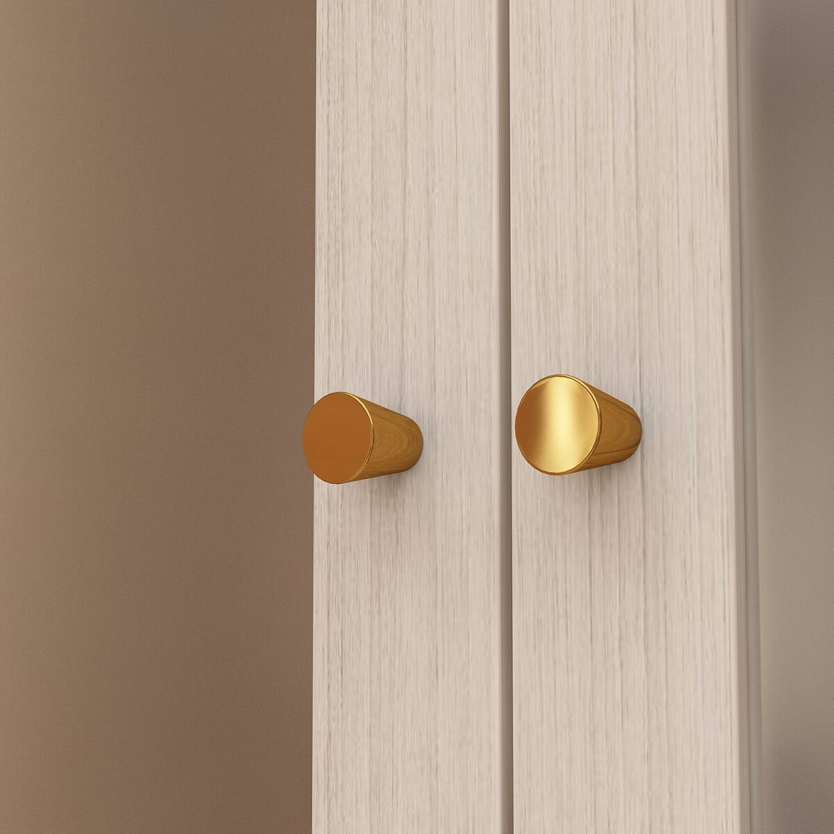 Alt View 2. FUFU & GAGA - FUFU&GAGA Large - Capacity Wardrobe with Frosted Glass Doors, Drawers & Anti - Tip Safety - White.