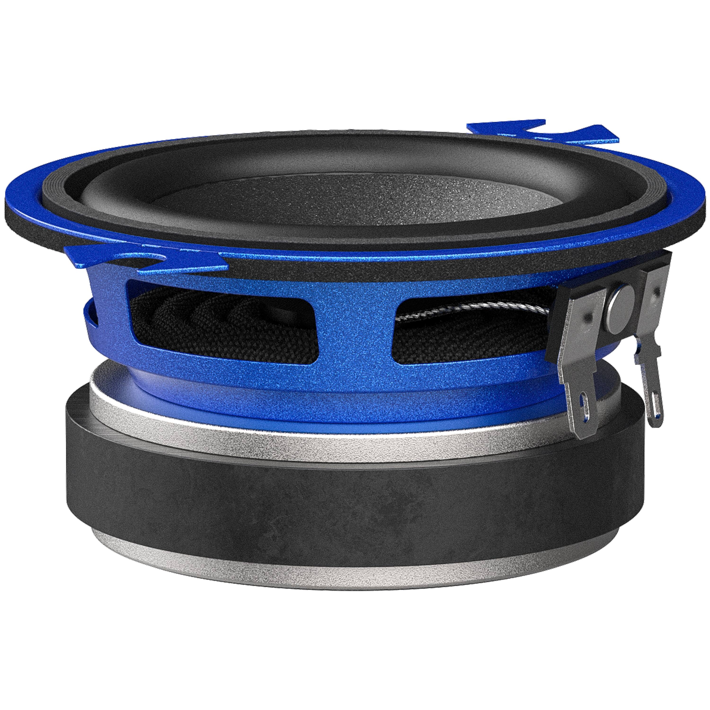Alt View 17. AudioControl - PNW Series 2.75” High-Fidelity Component Speakers (Pair) - Black/Blue.