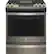 Front Zoom. GE - 5.6 Cu. Ft. Slide-In Gas Convection Range with Self-Steam Cleaning, Built-In Wi-Fi, and No-Preheat Air Fry - Slate.