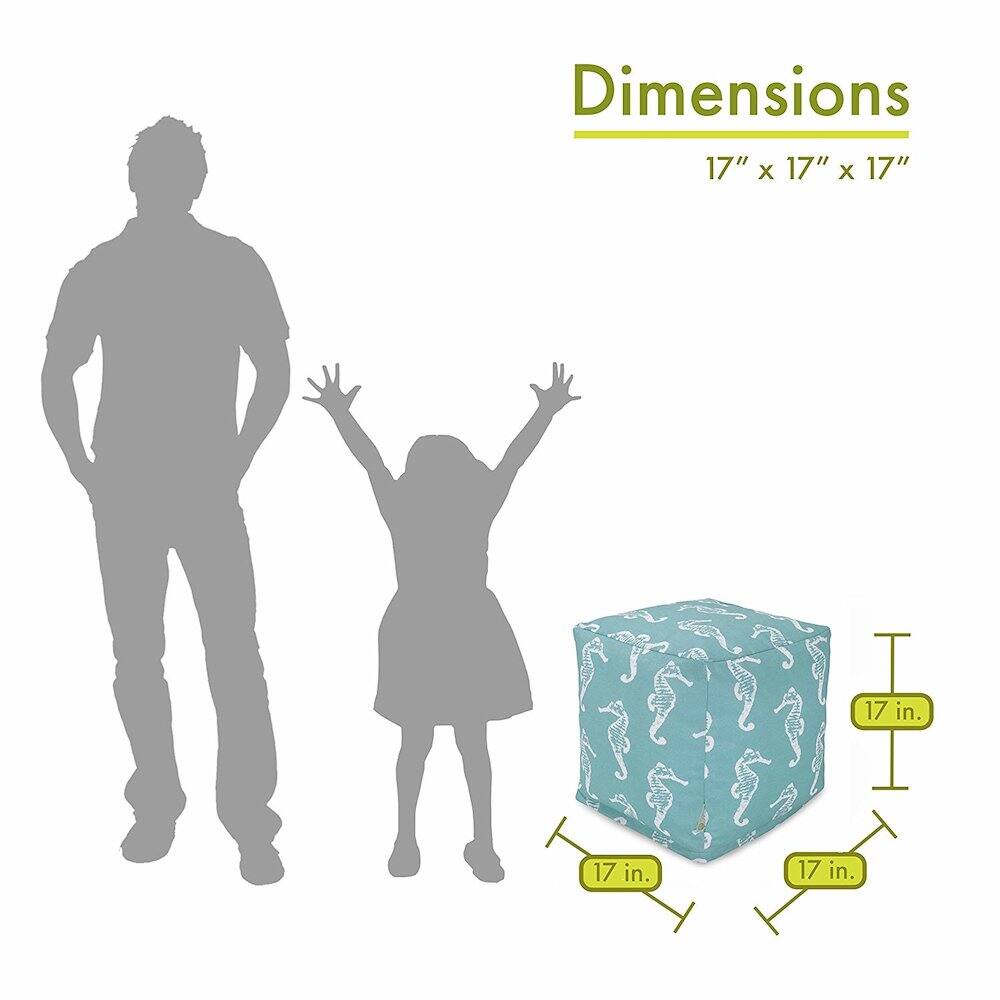 Dimensions  
17" x 17" x 17"  
17 in. x 17 in. x 17 in.