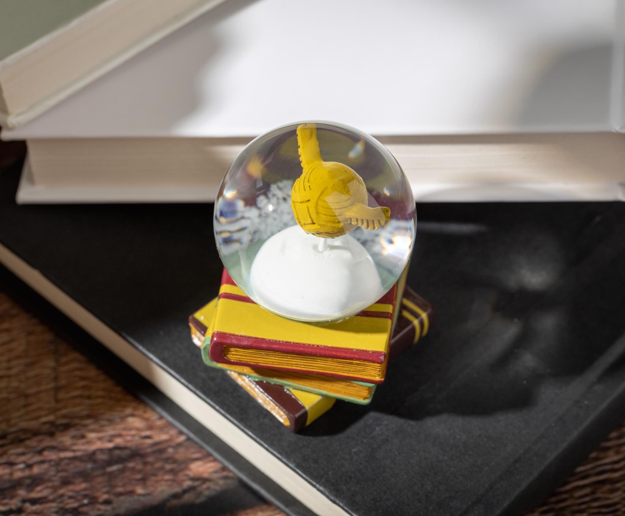 Alt View 3. Silver Buffalo - Harry Potter Golden Snitch 3-Inch Mini Snow Globe - Gold.