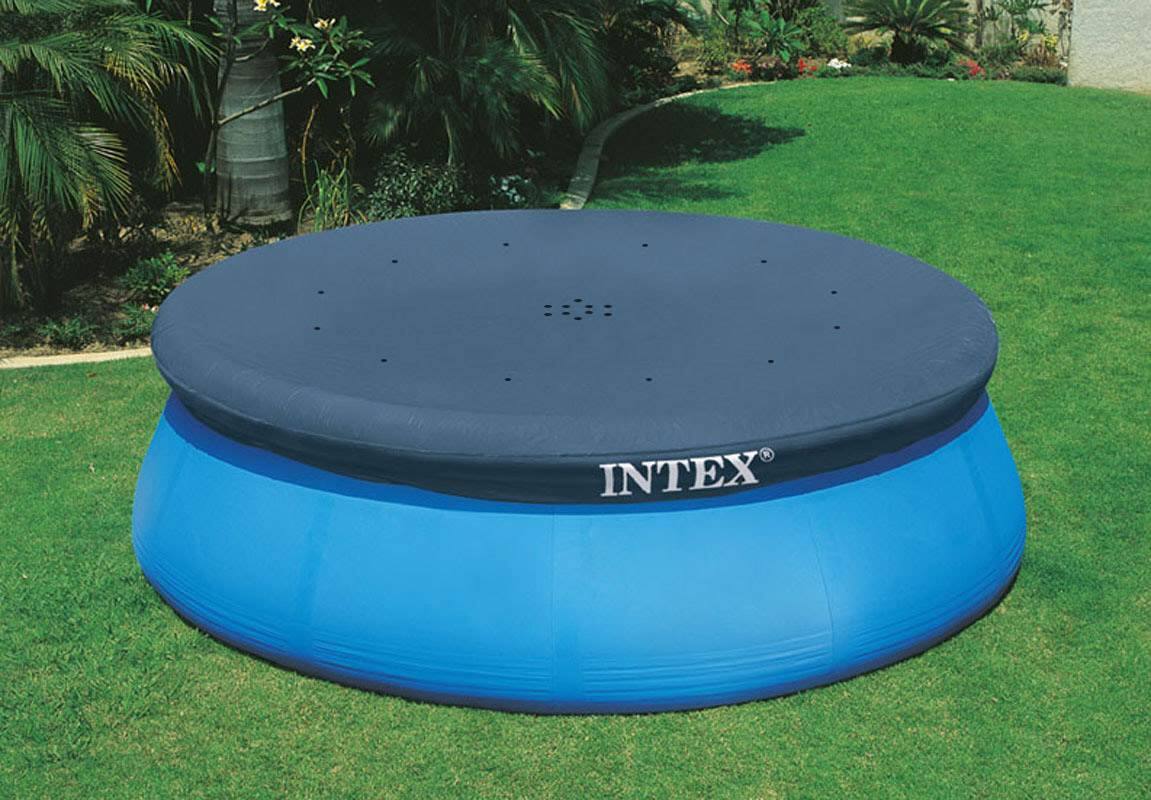 Alt View 2. Intex - Intex 10 Foot Easy Set Above Ground Swimming Pool Debris Round Cover  (2 Pack).