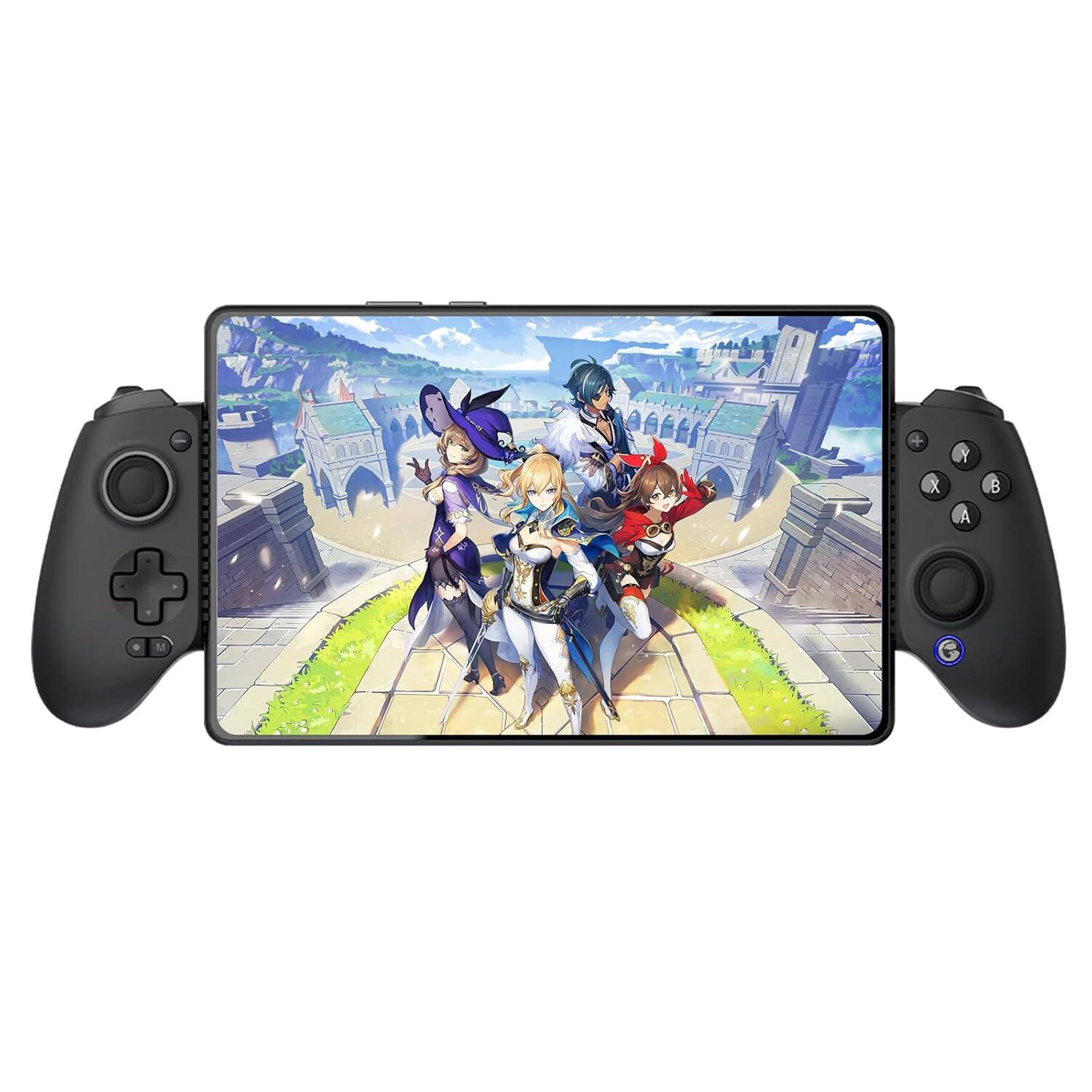 Front. GameSir - G8 Plus Bluetooth Mobile Game Controller Nintendo Switch/Switch 2, iOS, Android, Tablets, Hall Effect Joysticks/Triggers - Black.