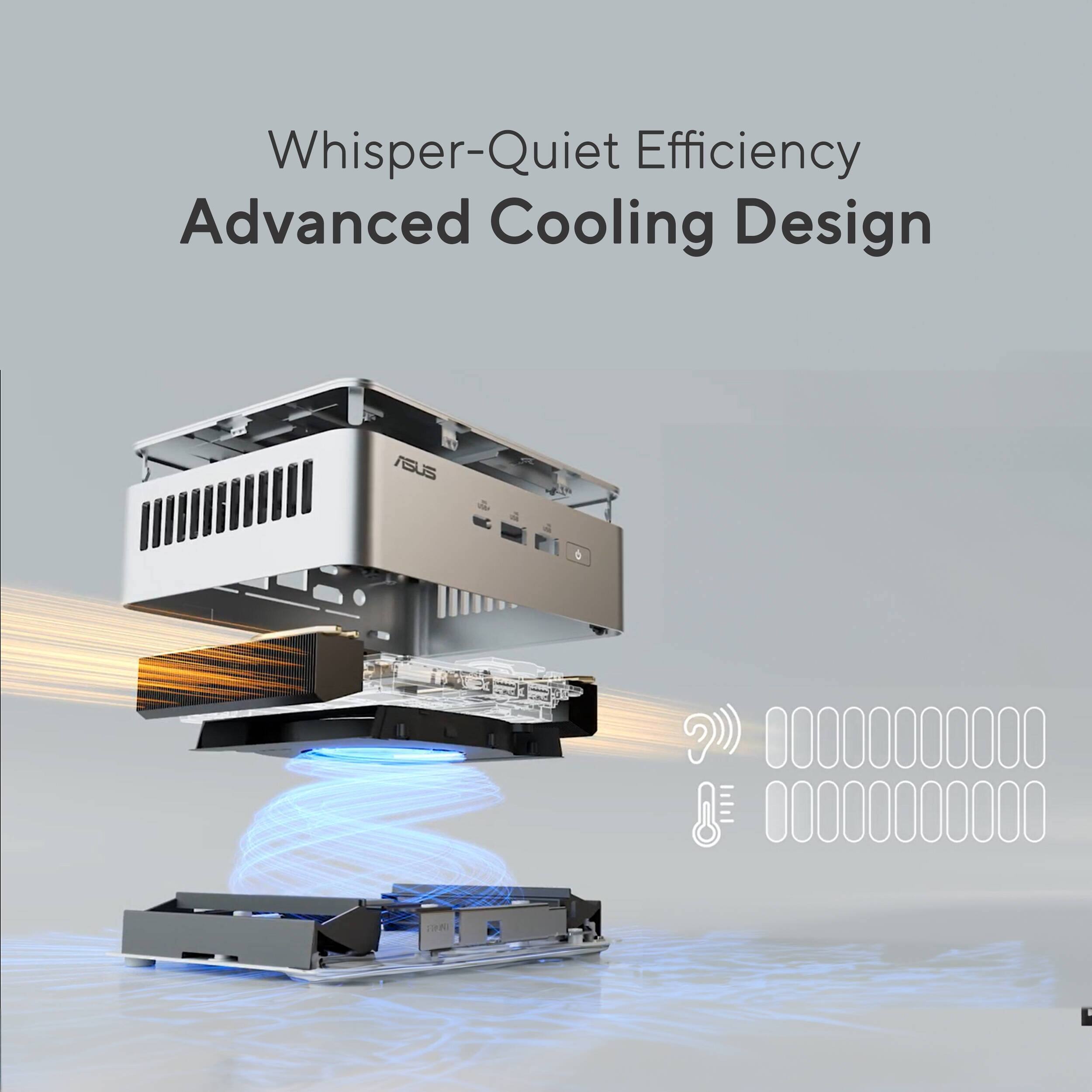 Whisper-Quiet Efficiency Advanced Cooling Design