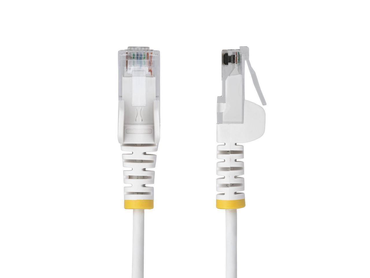 Alt View 1. StarTech.com - StarTech 10ft Slim CAT6 Ethernet Cable, Snagless RJ45, LSZH, 28AWG Pure Copper.