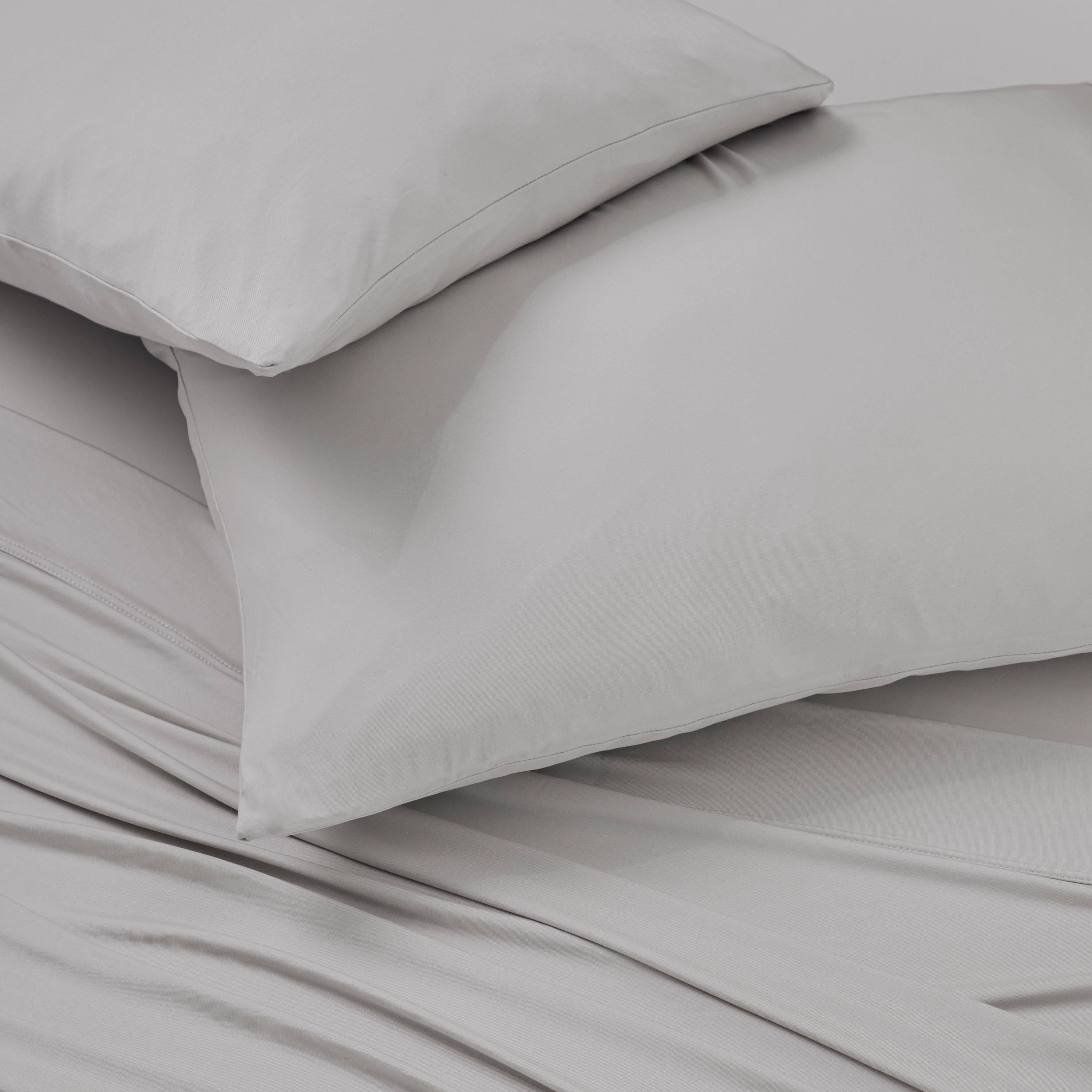 Alt View 4. Bedgear - Ver-Tex Performance® Sheet Set - Light Grey, King/California king - light-grey.