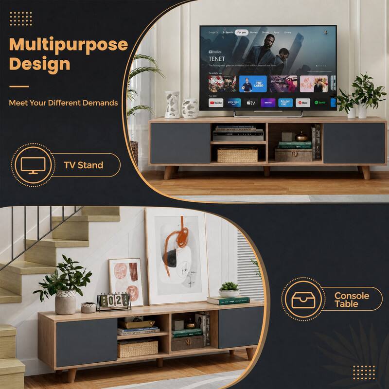 Multipurpose Design  
Meet Your Different Demands  

TV Stand  
Console Table