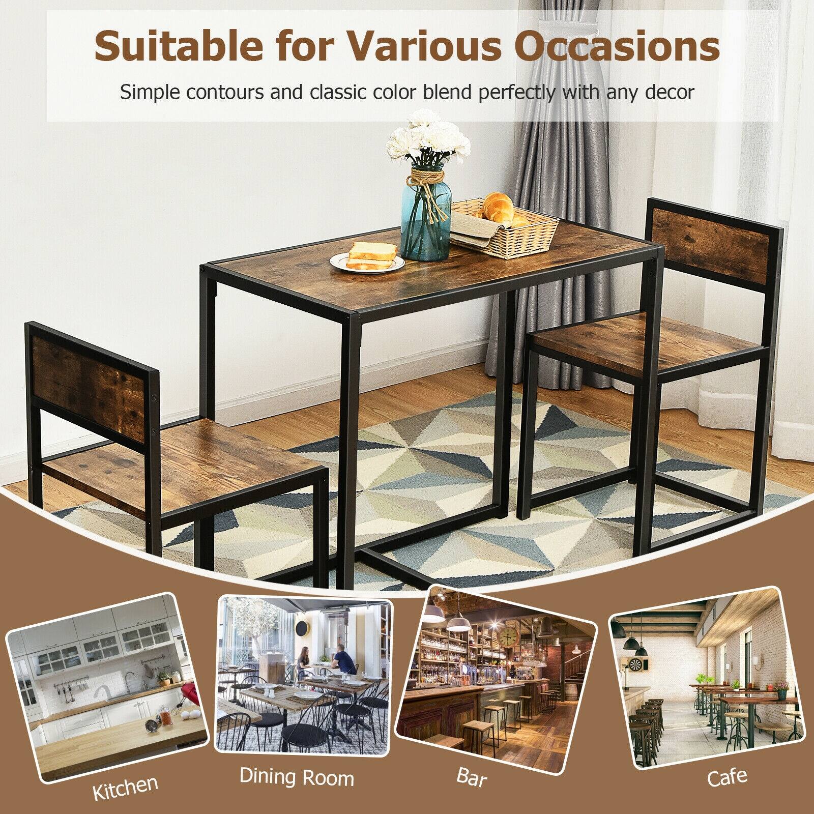 Suitable for Various Occasions
Simple contours and classic color blend perfectly with any decor
Kitchen
Dining Room
Bar
Cafe