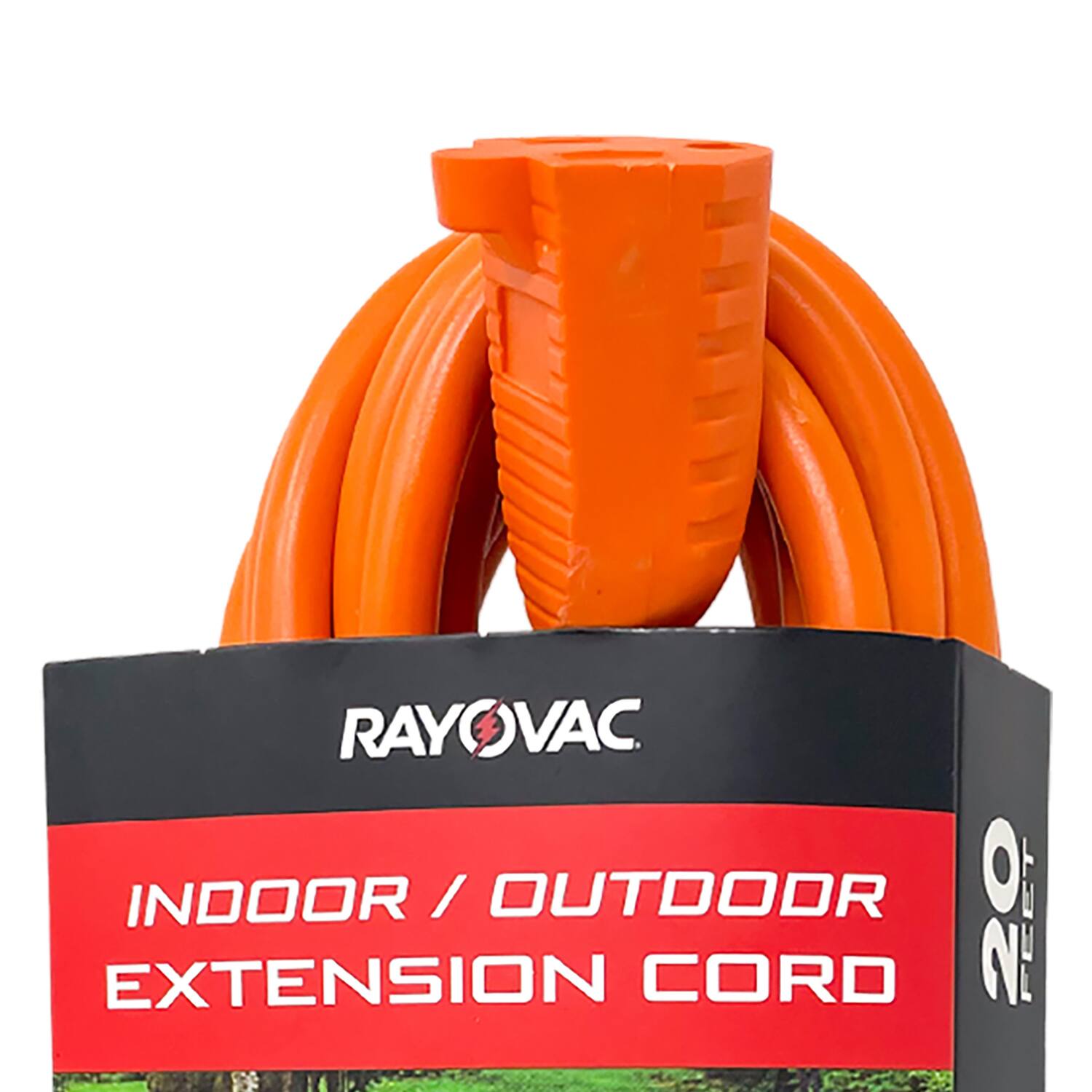 RAYOVAC INDOOR / OUTDOOR 20 FT EXTENSION CORD