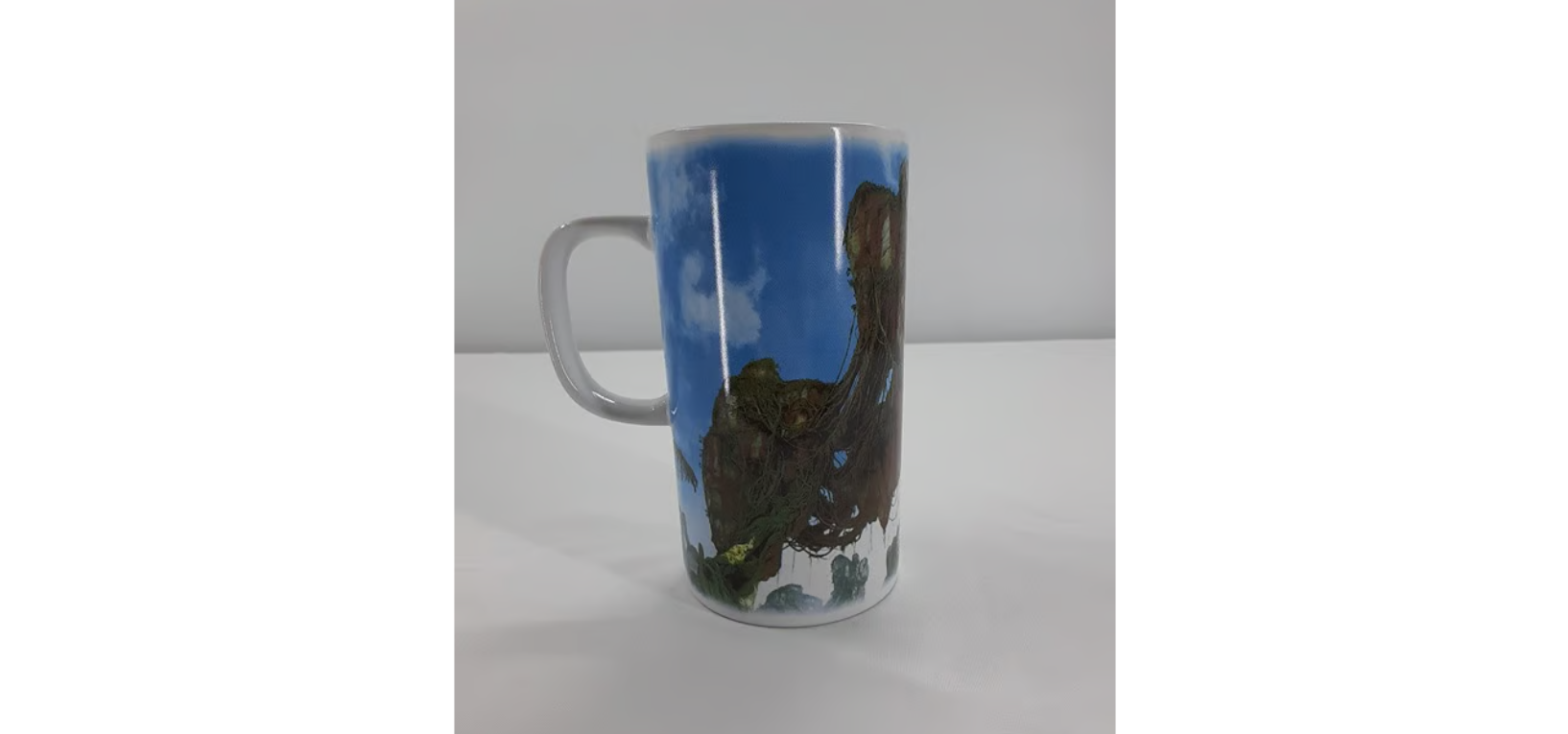 Back. Disney - Disney Parks Pandora Avatar Mug. - White.