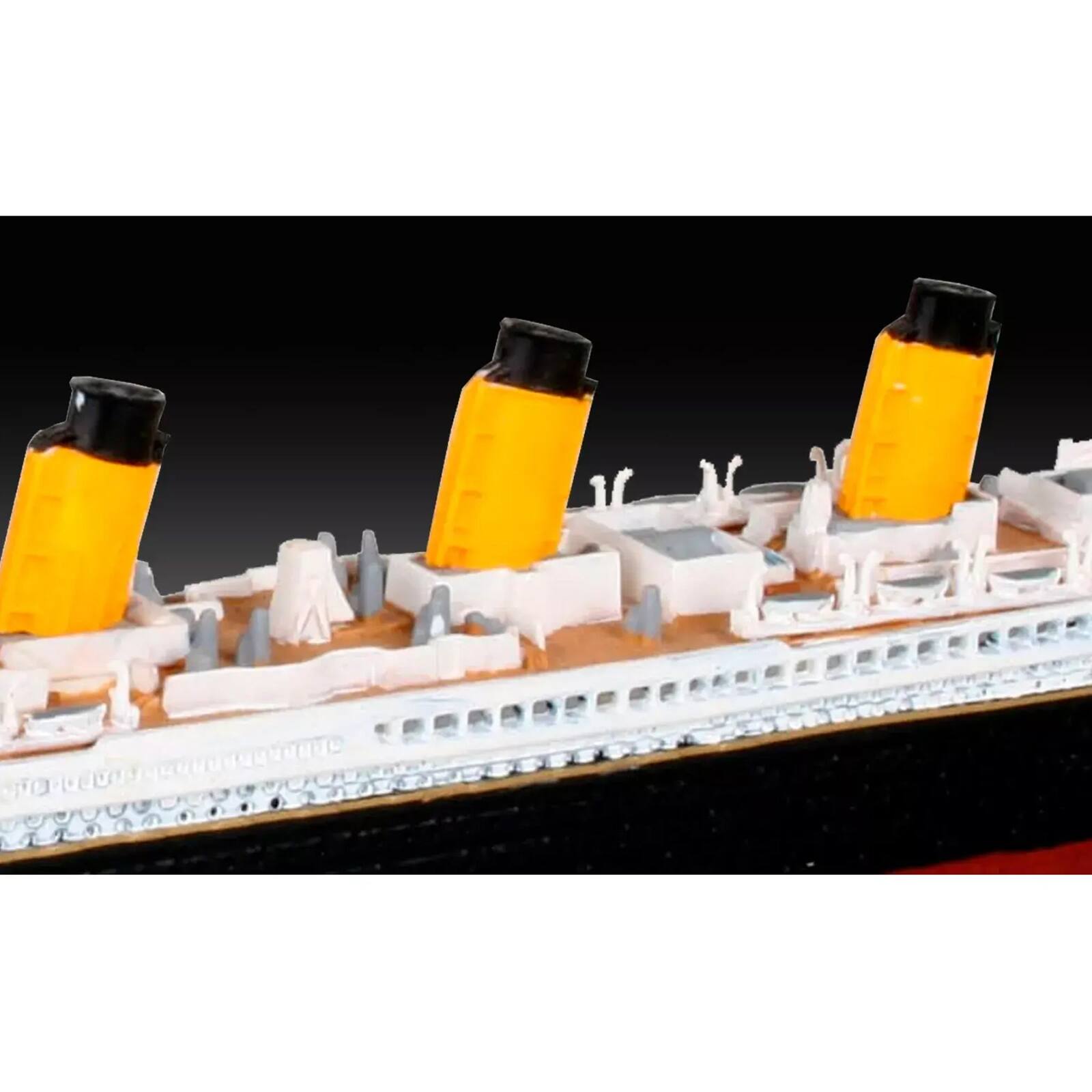 Alt View 2. Revell - Level 4 Model Kit R.M.S. Titanic All-Included Kit 1/1200 Scale Model by Revell.