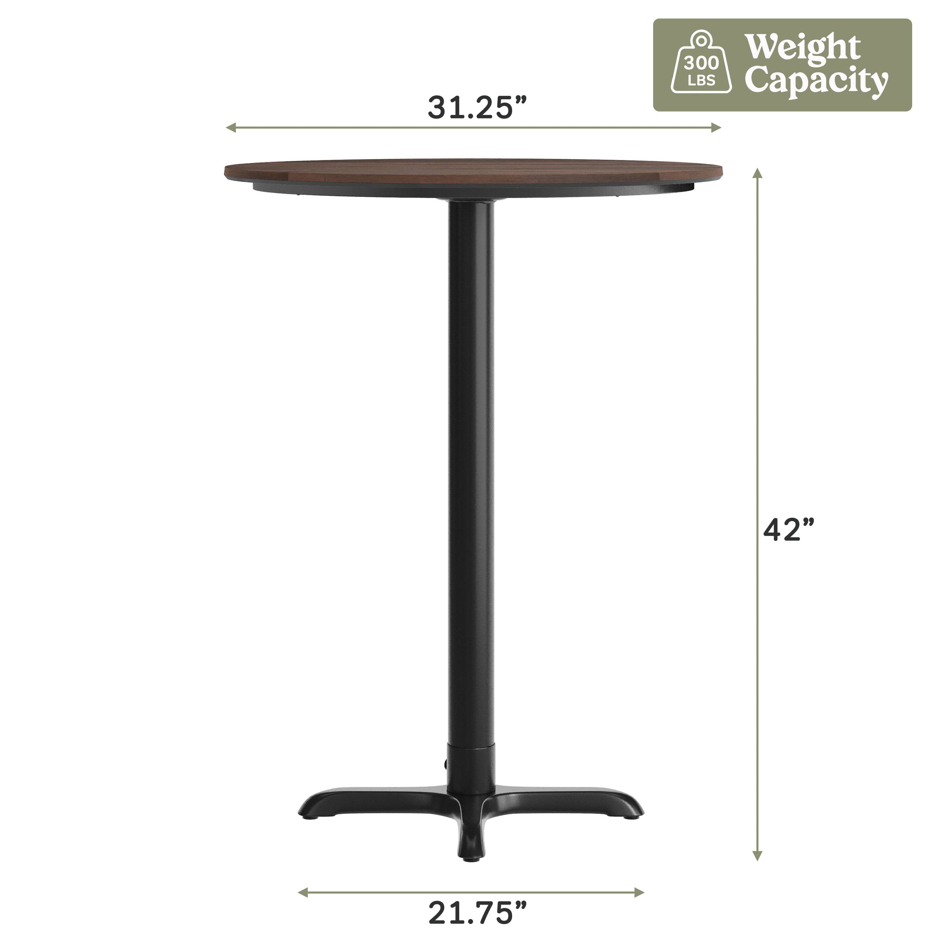 31.25"  
300 Weight LBS Capacity  
42"  
21.75"