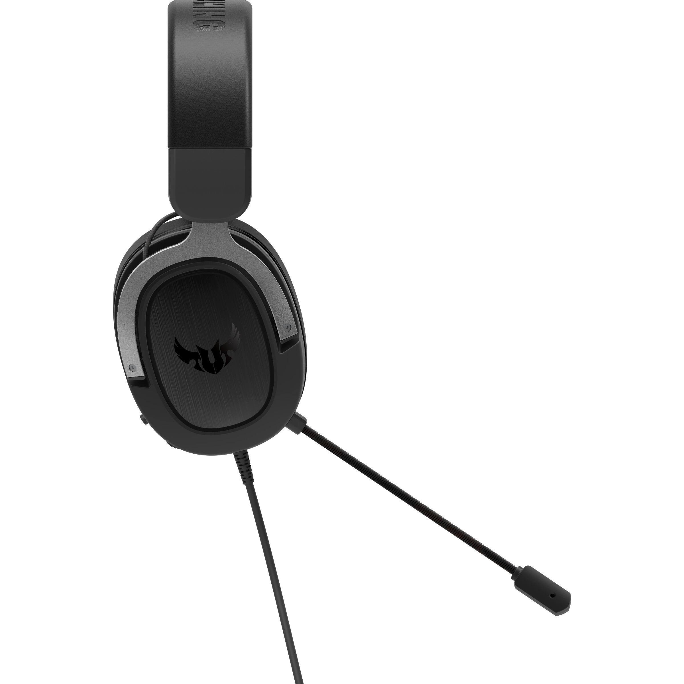 Alt View 4. ASUS - TUF Gaming H3 Gaming Headset - Stereo - Mini-phone (3.5mm) - Wired - 32 Ohm - 20 Hz to 20 kHz - Over-the-head - Binaural - Unknown.